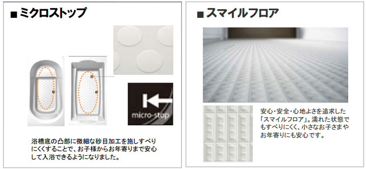 ミクロストップ、スマイルフロア