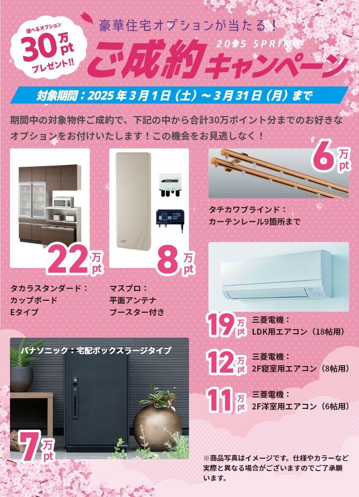 2025春　キャンペーン