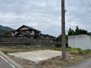 富山市楡原字中島　土地の外観
