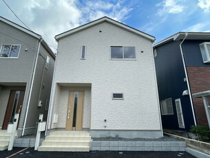 福井市下江守町53字ムクロジ山　新築一戸建て　※1号棟の外観写真