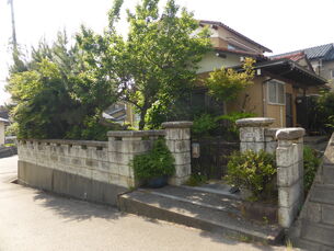 金沢市田上新町　土地の外観