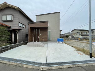 金沢市弥生3丁目　未入居一戸建て　※A号地の外観