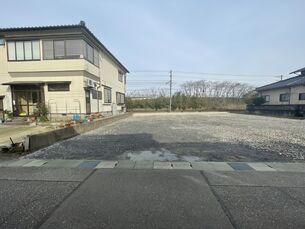 金沢　三ツ屋町　土地　※左地の外観
