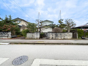 富山市藤の木園町　土地の外観
