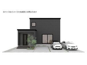 富山　大泉中町　新築一戸建て【SHPシリーズ】　※右棟の外観写真
