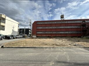 富山　大泉中町　　土地　※左地の外観