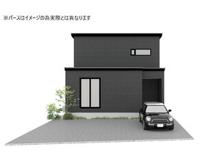 福井　四ツ井(1)　新築一戸建て【SHPシリーズ】　※2号棟の外観写真