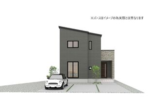 金沢　田上(1)　新築一戸建て【SHPシリーズ】　※左棟の外観