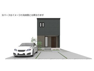 金沢　四十万(3)　新築一戸建て【SHPシリーズ】　※右棟の外観