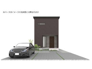 金沢　四十万(3)　新築一戸建て【SHPシリーズ】　※左棟の外観