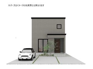金沢　みどり(3)　新築一戸建て【SHPシリーズ】　※左棟の外観写真