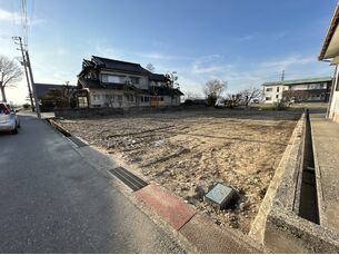 白山　道法寺町　土地　※右地の外観写真