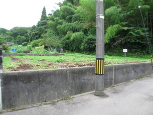 河北郡津幡町字太田ノ　土地の外観