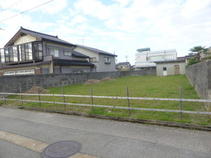 魚津市上村木2丁目　土地の外観