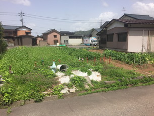 福井市安原町6字堀田　土地の外観