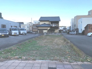 福井市左内町　土地の外観